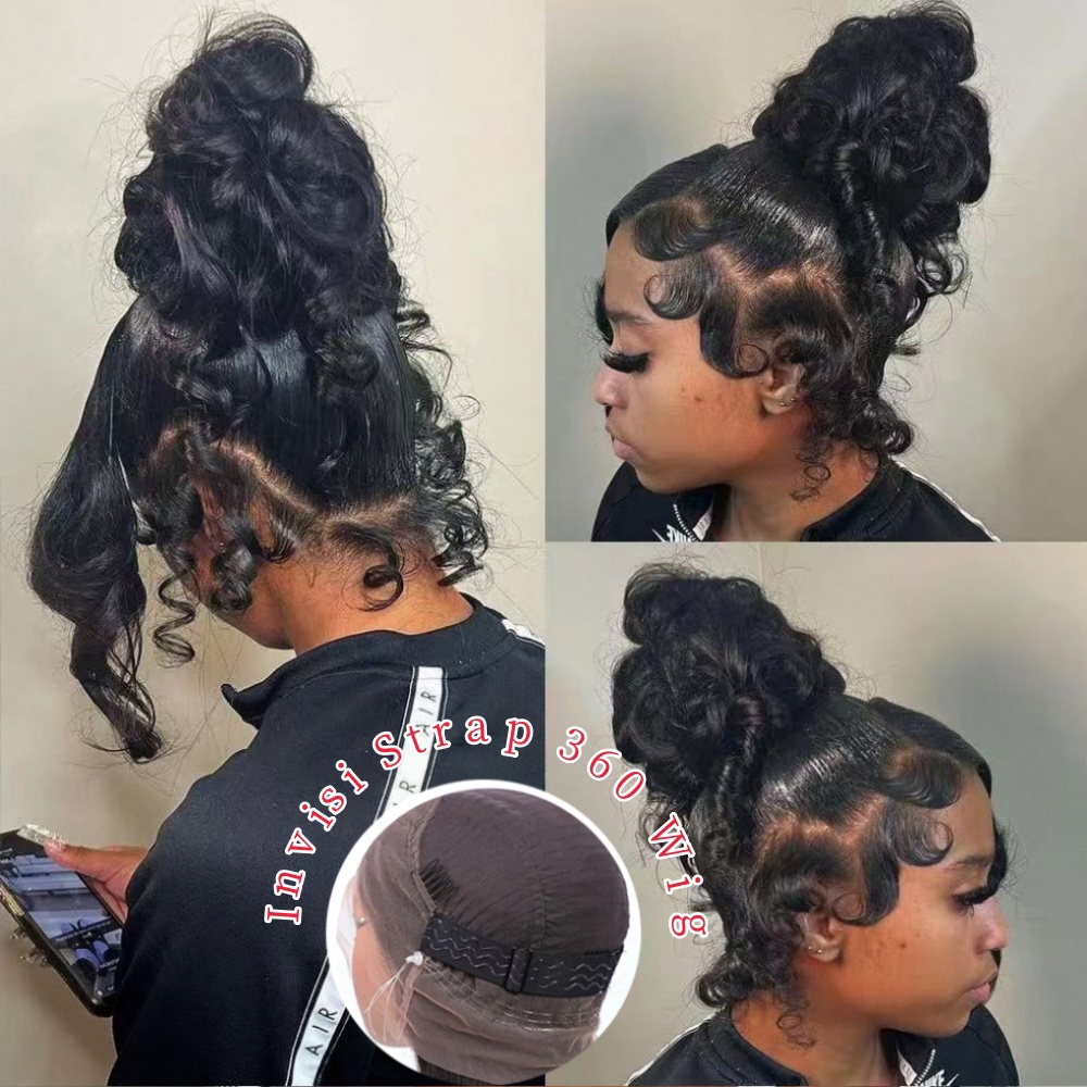 HD 360 Full Lace Wig with Invi - Human Hair Wigs 评论和价格
