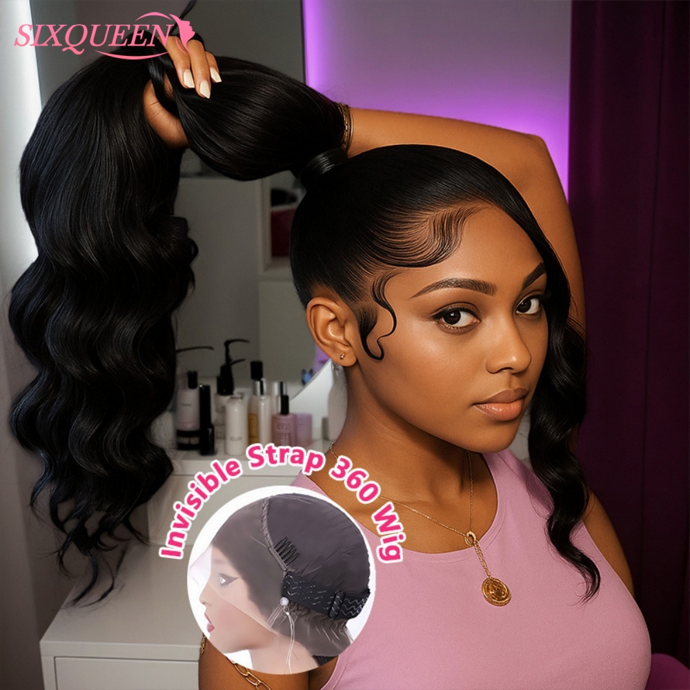 HD 360 Full Lace Wig with Invi - Human Hair Wigs 评论和价格