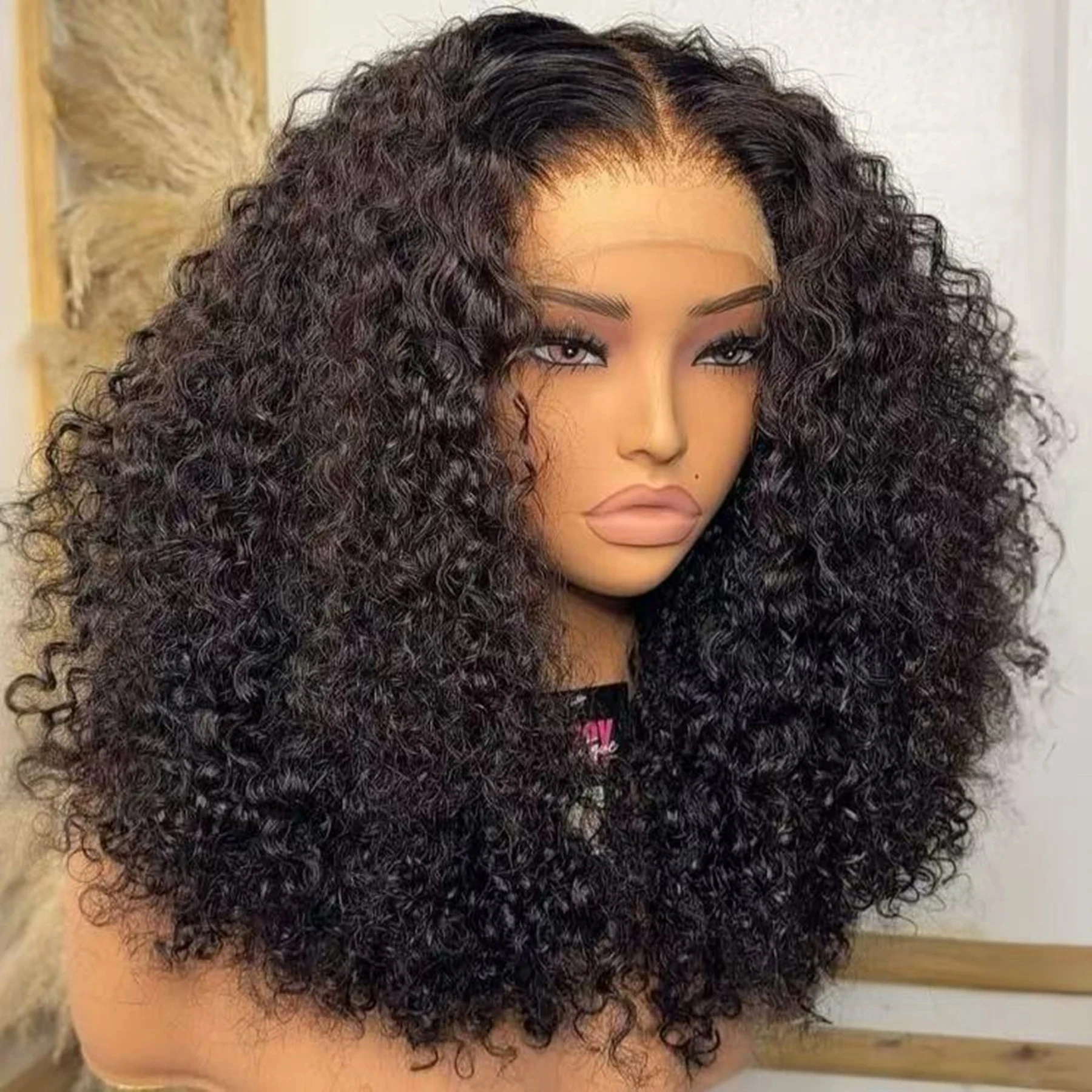 14 16 Inch Curly Deep Wave 13x - Glueless Wear And Go Human Hair Wig 评论和价格