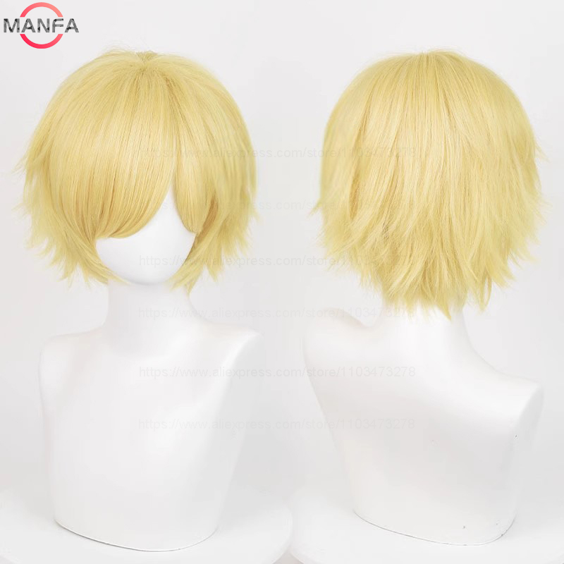 Anime 30cm Short Straight Cosp - Synthetic Braided Wigs For Black Women 评论和价格