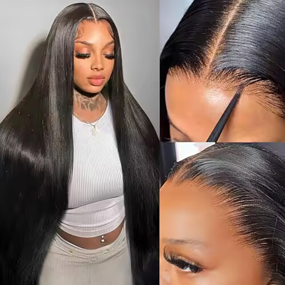 Gymdream Store 200% Density Bo - Hd Lace Frontal Wig Human Hair Pre Plucked 评论和价格