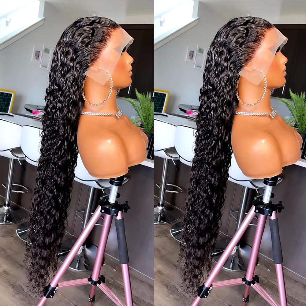 42 Inch Brazilian Virgin Human - Human Hair Wigs 评论和价格