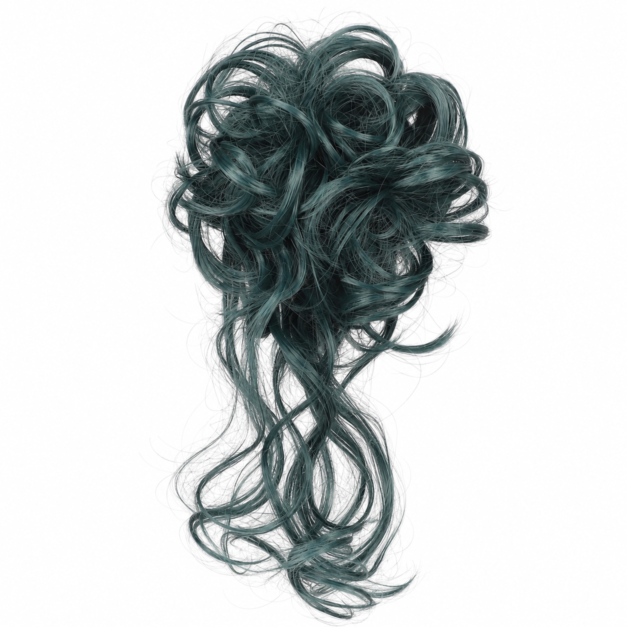 Curly Bun Hairpiece Claw Clip  - Claw Clip Messy Bun Hair Piece 评论和价格